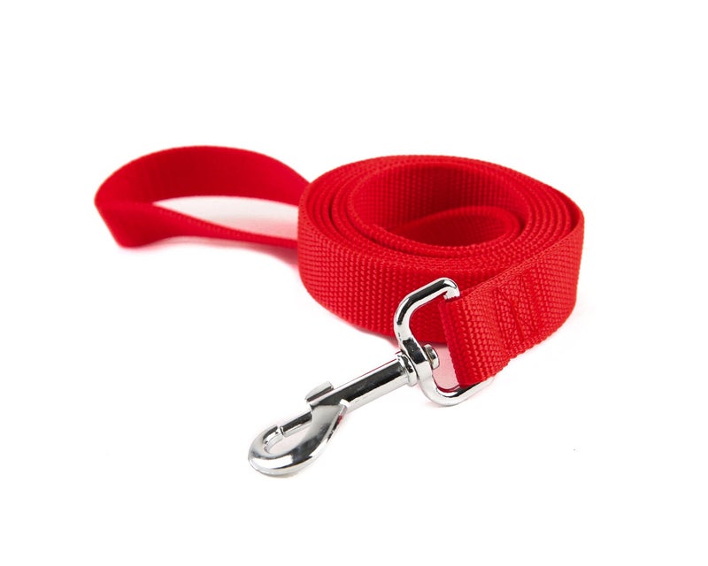 Taida Nylon Dog Training Leash, Traction Rope, 4Ft /5 Foot /6 Feet Long, 5/8 inch 3/4 Inch 1 Inch Wide, for Small and Medium Dogs - Image 1
